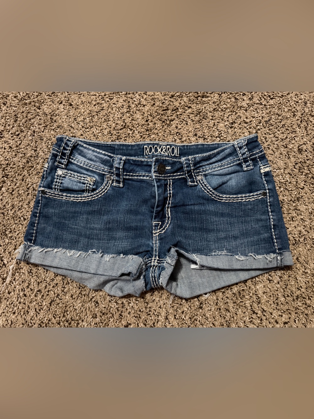 Rock and roll cowgirl shorts
